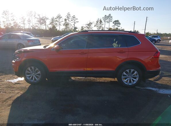 3VV3B7AX9JM090678 2018 VOLKSWAGEN TIGUAN Orange 