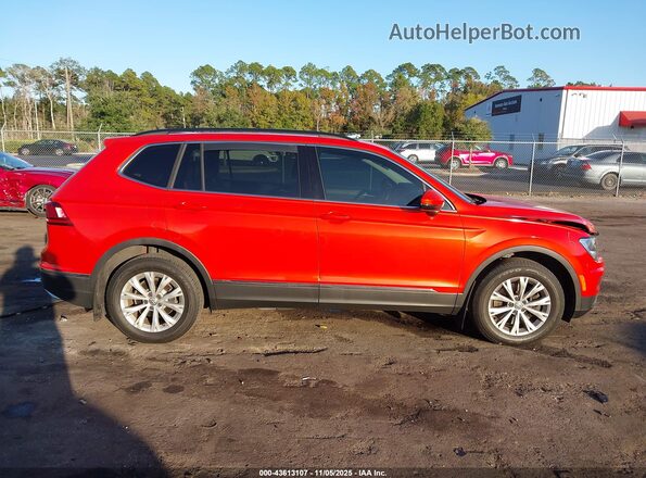 3VV3B7AX9JM090678 2018 VOLKSWAGEN TIGUAN Orange 