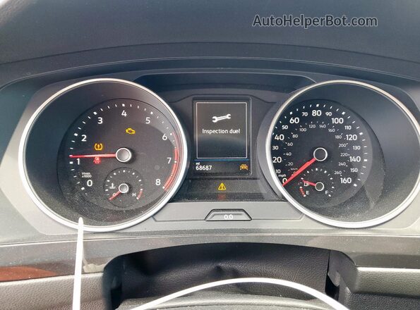3VV3B7AX9LM157296 2020 VOLKSWAGEN TIGUAN Silver Vista del cuadro de instrumentos