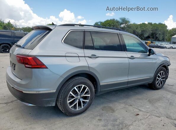 3VV3B7AX9LM157296 2020 VOLKSWAGEN TIGUAN Silver Trasero derecho