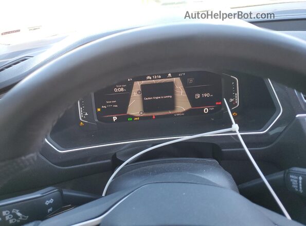 3VV4B7AX2NM139150 2022 VOLKSWAGEN TIGUAN Серый Вид щитка приборов