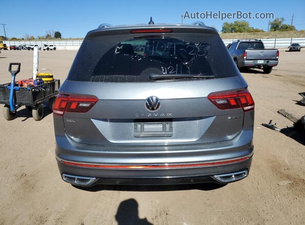 3VV4B7AX2NM139150 2022 VOLKSWAGEN TIGUAN Серый Вид сзади