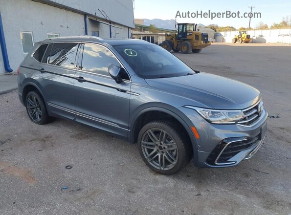 3VV4B7AX2NM139150 2022 VOLKSWAGEN TIGUAN Серый Передняя правая четверть