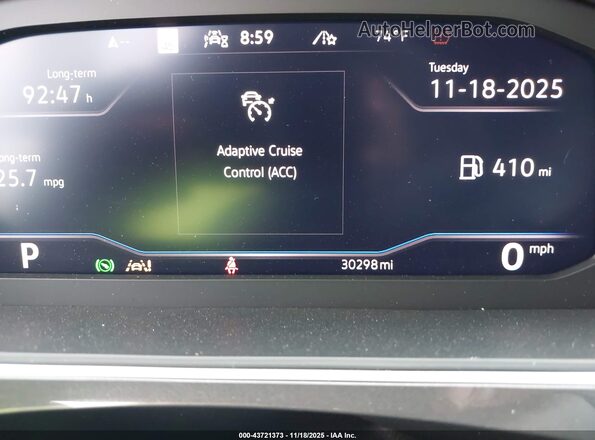 3VV4B7AX2RM058347 2024 VOLKSWAGEN TIGUAN Синий Вид задних сидений