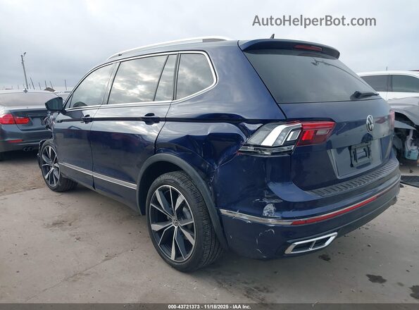 3VV4B7AX2RM058347 2024 VOLKSWAGEN TIGUAN Синий Задняя левая четверть