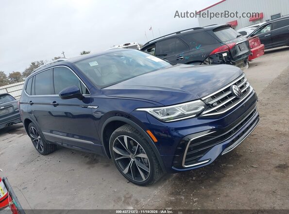 3VV4B7AX2RM058347 2024 VOLKSWAGEN TIGUAN Синий Панорамный вид салона 360°