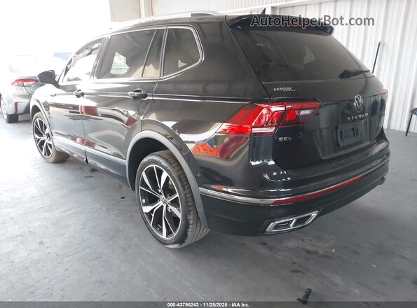 3VV4B7AX5NM108698 2022 VOLKSWAGEN TIGUAN Черный Задняя левая четверть