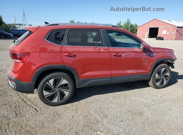 3VV4X7B20RM037114 2024 VOLKSWAGEN TAOS Red Задня права чверть