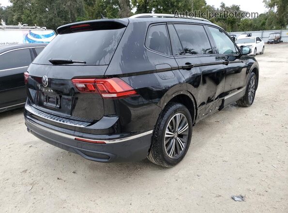 3VV6B7AX6RM230940 2024 VOLKSWAGEN TIGUAN Черный Задняя правая четверть