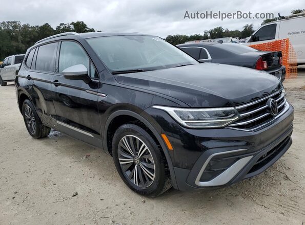 3VV6B7AX6RM230940 2024 VOLKSWAGEN TIGUAN Черный Передняя правая четверть