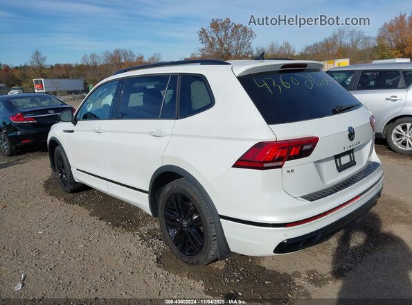 3VV8B7AX0NM066071 2022 VOLKSWAGEN TIGUAN White უკანა მარცხენა