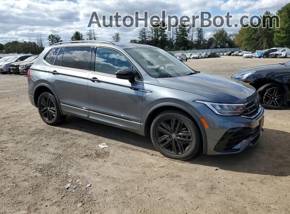 3VV8B7AX1NM158211 2022 VOLKSWAGEN TIGUAN Gray Przód prawy