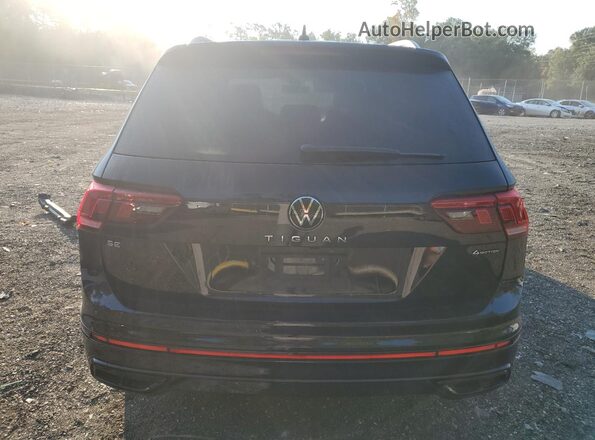3VV8B7AX3RM003519 2024 VOLKSWAGEN TIGUAN Black უკანა ხედი
