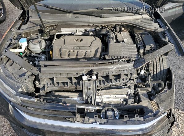 3VV8B7AX4NM011655 2022 VOLKSWAGEN TIGUAN Черный Вид подкапотного пространства