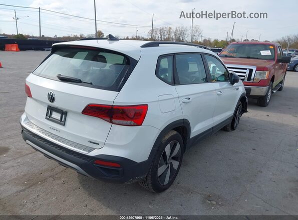 3VV8X7B27RM017153 2024 VOLKSWAGEN TAOS Белый Задняя правая четверть