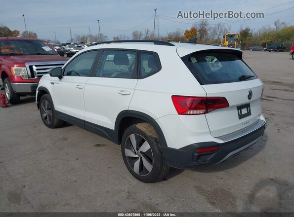 3VV8X7B27RM017153 2024 VOLKSWAGEN TAOS Белый Задняя левая четверть