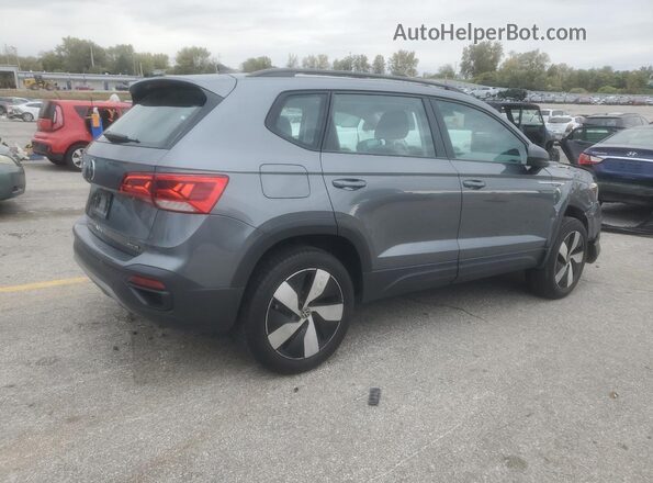 3VV8X7B2XRM041852 2024 VOLKSWAGEN TAOS Серый Задняя правая четверть