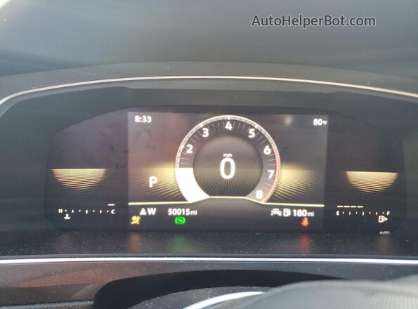 3VVCB7AX1NM097677 2022 VOLKSWAGEN TIGUAN Gray Instrument cluster view