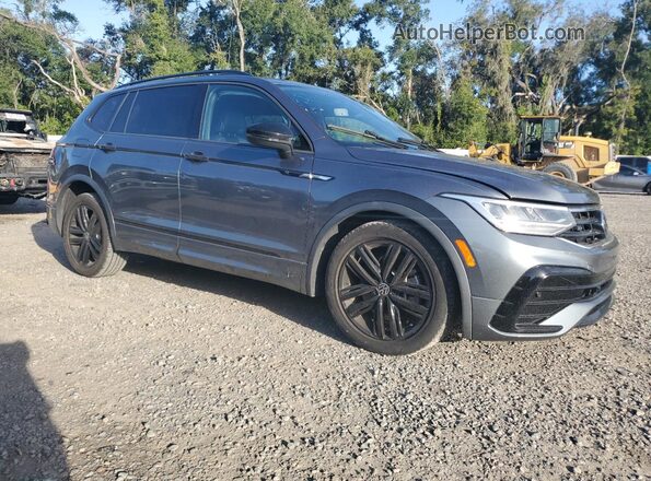 3VVCB7AX1NM097677 2022 VOLKSWAGEN TIGUAN Gray Front right