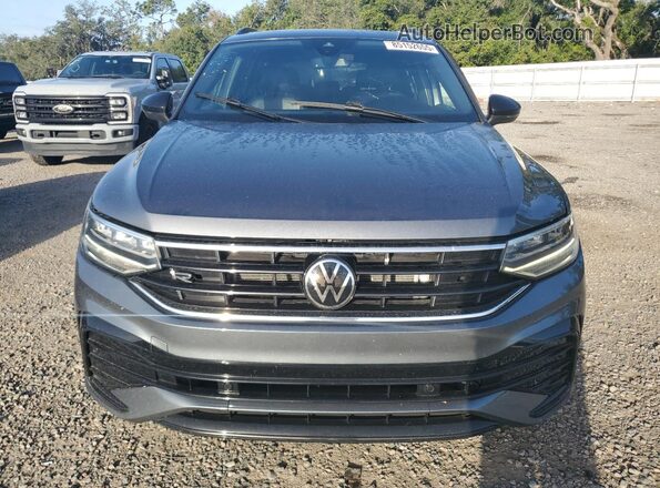 3VVCB7AX1NM097677 2022 VOLKSWAGEN TIGUAN Gray Front view
