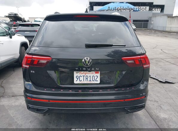 3VVCB7AX6NM127675 2022 VOLKSWAGEN TIGUAN Черный 