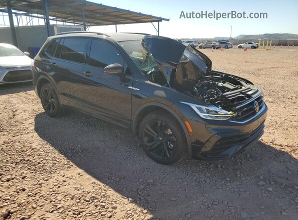 3VVCB7AX6RM109196 2024 VOLKSWAGEN TIGUAN Черный Передняя правая четверть