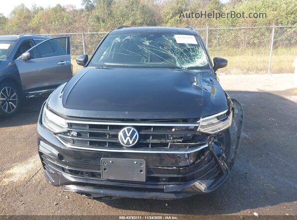 3VVCB7AX7NM149894 2022 VOLKSWAGEN TIGUAN Black Widok zestawu wskaźników