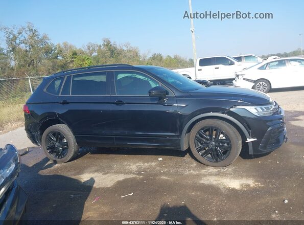 3VVCB7AX7NM149894 2022 VOLKSWAGEN TIGUAN Black Widok wnętrza z tyłu