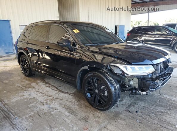3VVCB7AX8NM081069 2022 VOLKSWAGEN TIGUAN Black წინა მარჯვენა