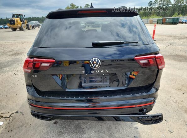3VVCB7AX8PM093029 2023 VOLKSWAGEN TIGUAN Black უკანა ხედი