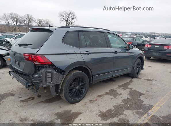 3VVCB7AX9NM078438 2022 VOLKSWAGEN TIGUAN Gray Trasero derecho