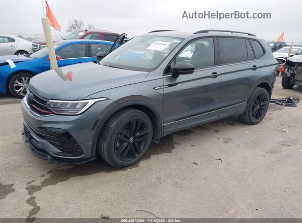 3VVCB7AX9NM078438 2022 VOLKSWAGEN TIGUAN Gray Vista tres cuartos delantera izquierda