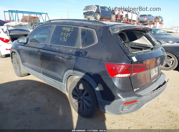 3VVCX7B22PM373730 2023 VOLKSWAGEN TAOS Черный Задняя левая четверть