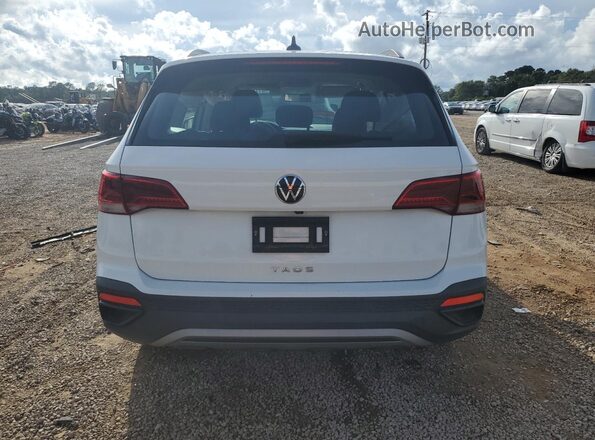 3VVCX7B27NM064929 2022 VOLKSWAGEN TAOS Белый Вид сзади