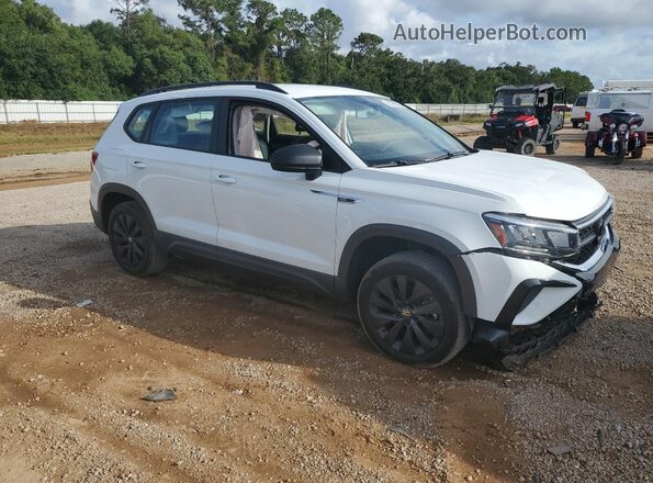 3VVCX7B27NM064929 2022 VOLKSWAGEN TAOS Белый Передняя правая четверть