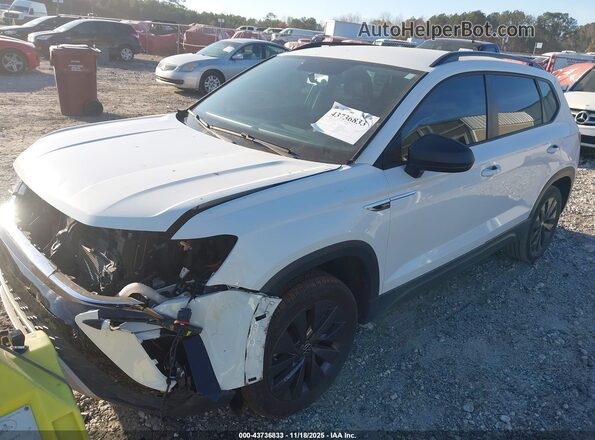 3VVCX7B28NM066141 2022 VOLKSWAGEN TAOS Белый Передняя левая четверть
