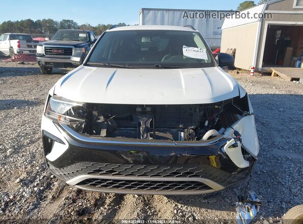 3VVCX7B28NM066141 2022 VOLKSWAGEN TAOS Белый Вид щитка приборов