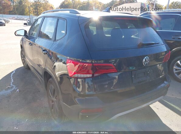 3VVCX7B2XNM015319 2022 VOLKSWAGEN TAOS Black Tył lewy