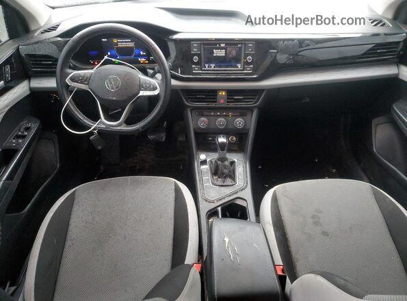 3VVDX7B2XNM017883 2022 VOLKSWAGEN TAOS Black Dashboard view