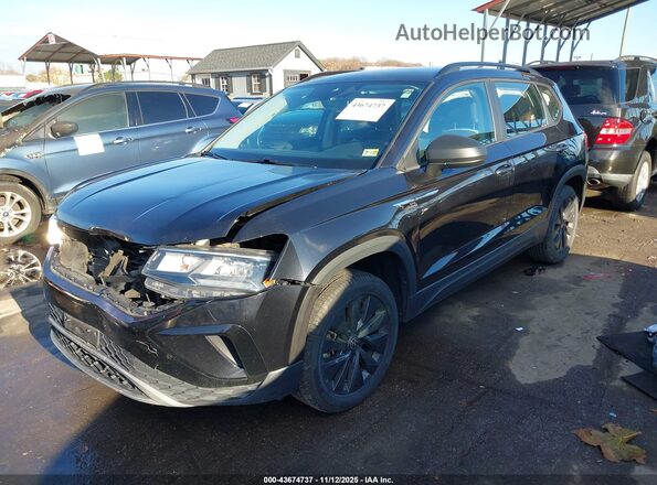 3VVDX7B2XNM049149 2022 VOLKSWAGEN TAOS Черный Передняя левая четверть