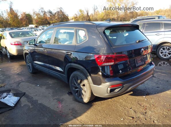 3VVDX7B2XNM049149 2022 VOLKSWAGEN TAOS Черный Задняя левая четверть