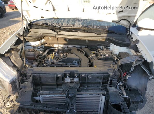 3VVEX7B20PM372519 2023 VOLKSWAGEN TAOS White Vista del compartimento del motor