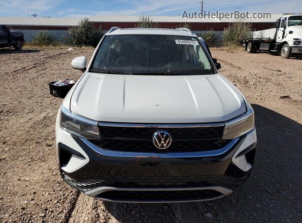 3VVEX7B24PM330371 2023 VOLKSWAGEN TAOS White Դիմացի տեսք