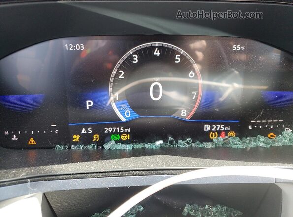 3VVEX7B24PM330371 2023 VOLKSWAGEN TAOS White Սարքավորումների վահանակի տեսք