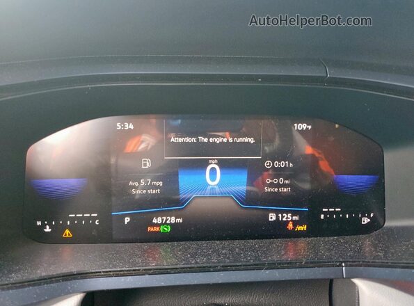 3VVEX7B27RM052259 2024 VOLKSWAGEN TAOS Черный Вид щитка приборов