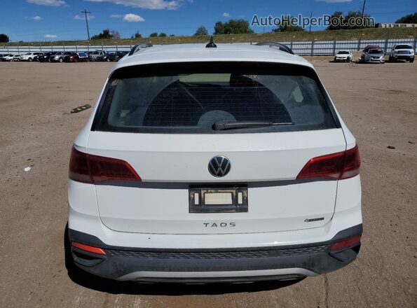 3VVFX7B22PM322449 2023 VOLKSWAGEN TAOS White Հետևի տեսք