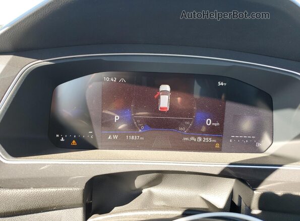 3VVMB7AX3RM144184 2024 VOLKSWAGEN TIGUAN Белый Вид щитка приборов