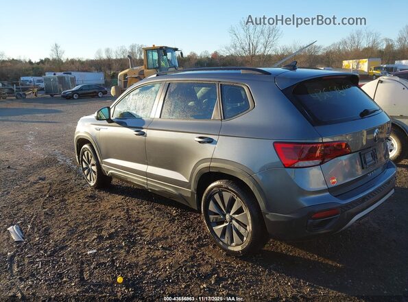 3VVMX7B2XNM033307 2022 VOLKSWAGEN TAOS Gray Trasero izquierdo