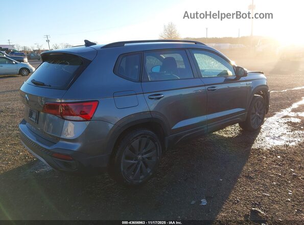 3VVMX7B2XNM033307 2022 VOLKSWAGEN TAOS Gray Trasero derecho