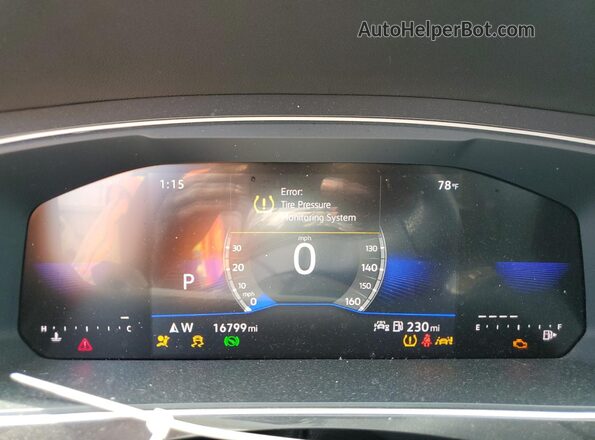 3VVNB7AX0RM077211 2024 VOLKSWAGEN TIGUAN Black Instrument cluster view